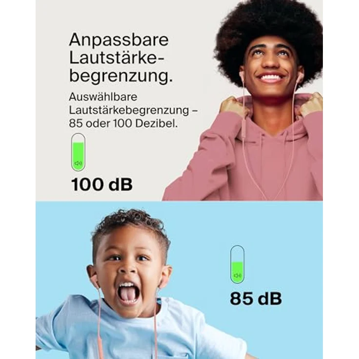 Belkin SoundForm Kopfhörer mit Kabel, In Ear Kopfhörer mit Mikrofon und USB‑C-Stecker für iPhone 16/15, iPad Mini, Galaxy S24, Android- und andere Geräte mit USB-C-Anschluss – Rosa – Bild 2