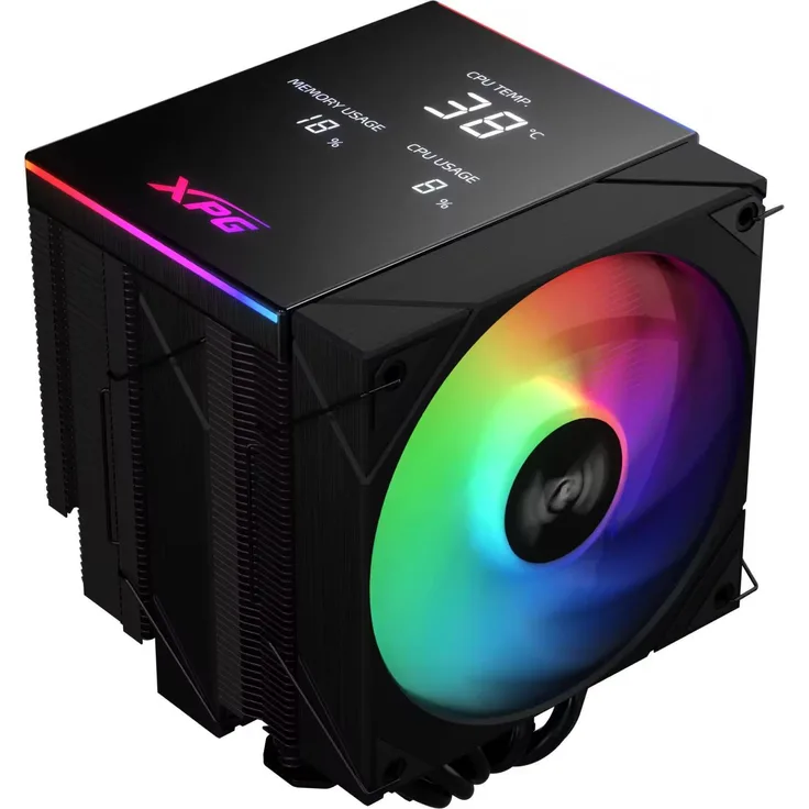 Adata XPG MAESTRO PLUS 62DA, 120mm ARGB Kühllüfter mit RGB-Beleuchtung, schwarz