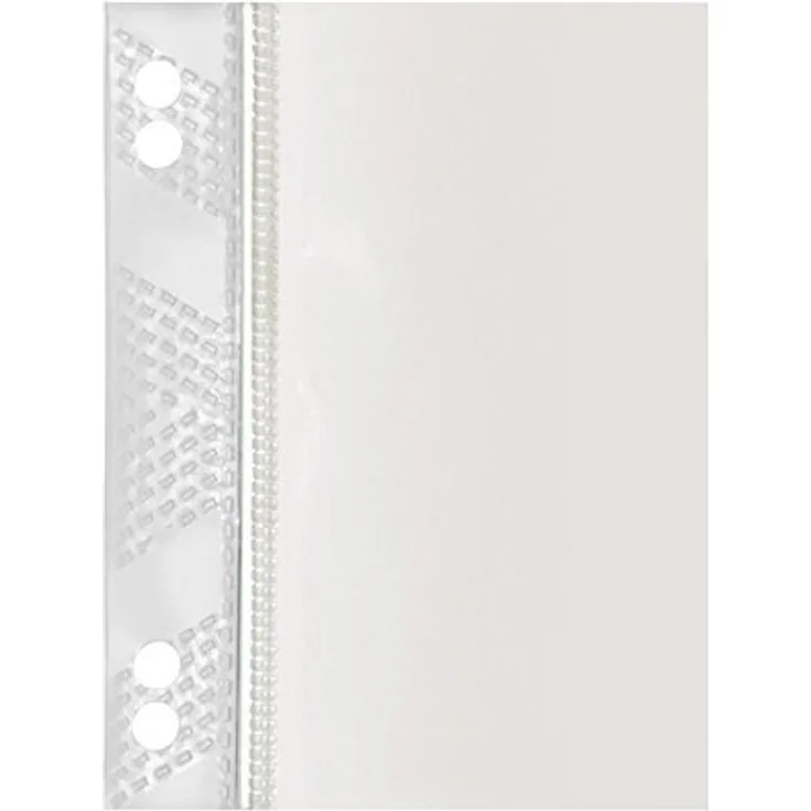 VELOFLEX DOPPELHEFTFIX Notizblock, 6x10 cm, 10er Pack, glasklar, hohe Klebefläche