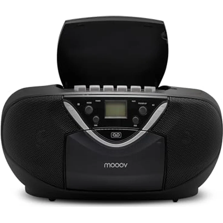 Metronic 477131 CD--Kassettenradio schwarz – Bild 6