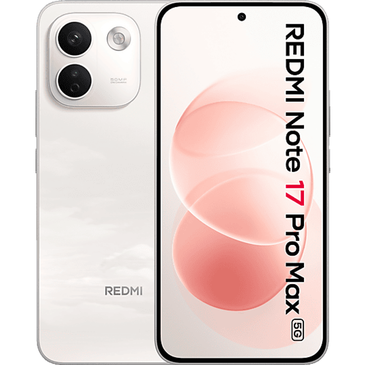 XIAOMI Redmi Note 17 Pro Max 5G, Smartphone mit 256 GB Speicher, Cloud Blush, Dual SIM