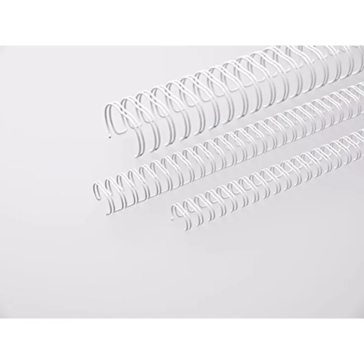 Renz Bindung Draht 3:1 34 für 75 Blatt, 9,5 mm, A4, Weiß