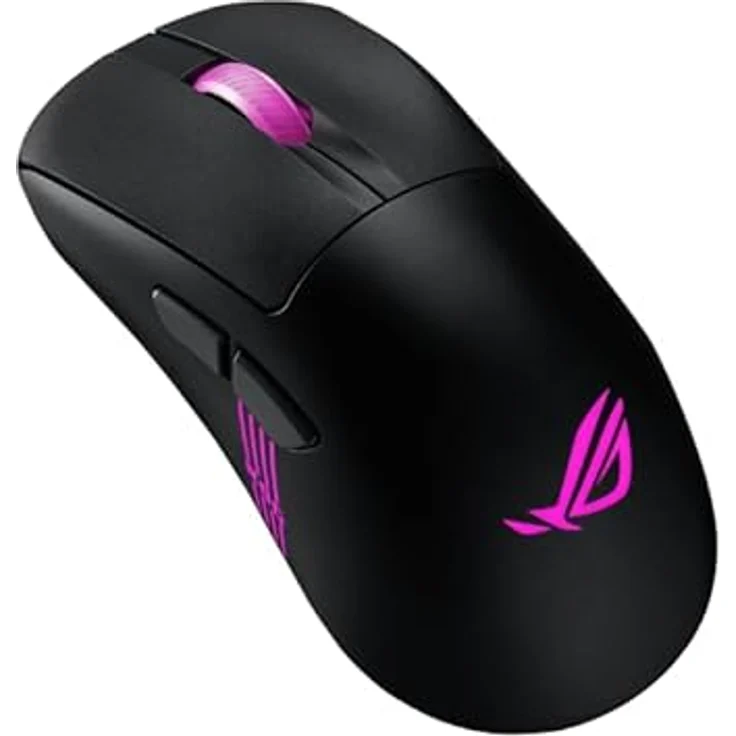 ASUS ROG Keris II Origin Wireless RGB Gaming-Maus, ergonomisch, 65g leicht, 42.000 DPI, ROG AimPoint Pro Sensor, kabellos, RGB-Beleuchtung – Bild 4