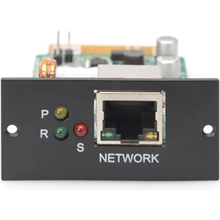 DIGITUS SNMP-Karte OnLine USV-Anlagen DN-170xxx - Fernzugriff & Überwachung - Warnungen per E-Mail - 1x RJ45-Port - Plug & Play – Bild 5