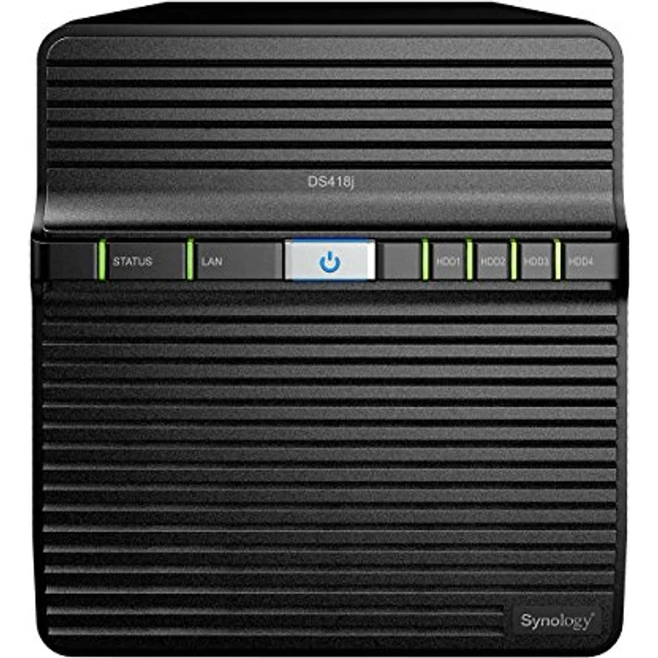 Synology DS418j 4 Bay Desktop-NAS-Gehäuse – Bild 2