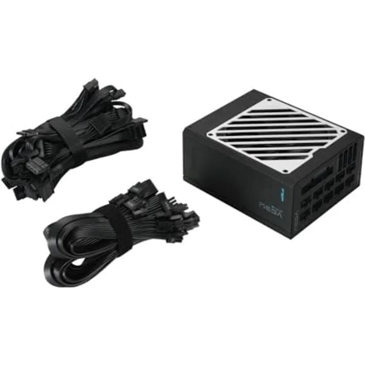 Fortron Mega TI (1350 W), PC Netzteil mit 80 PLUS Titanium-Zertifizierung und hochwertigen, flexiblen Kabeln – Bild 6