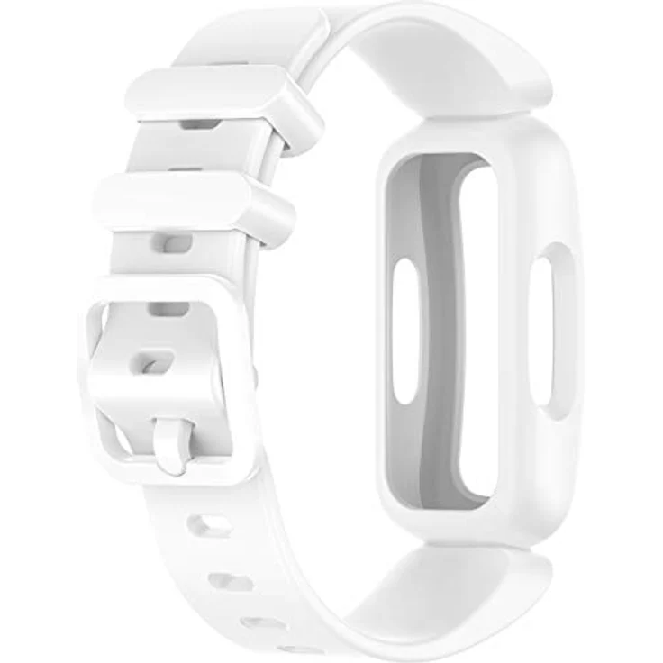 Shieranlee Silikon Ersatzarmband für Fitbit Inspire 3 & Inspire 2, Weiches, bequemes Armband in bunten Farben für Kinder mit sicherem Design – Bild 3
