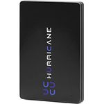HURRICANE 400GB Externe Festplatte 2,5" USB 3.0 MD25U3 Mobile Speicherplatte für Fotos TV Laptop PS4 PS5 Xbox kompatibel mit Windows Mac Linux -schwarz