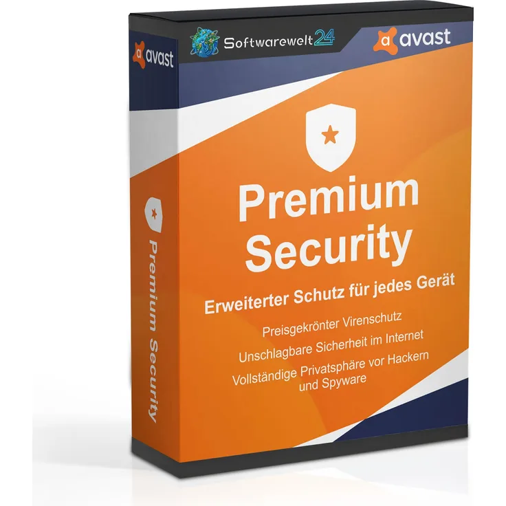 Avast Premium Security 2024 |  1 Gerät 1 Jahr