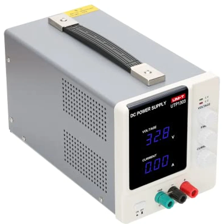 UNI-T Labornetzteil UTP1303, dimmbar für Spannung und Stromstärke, 200 Watt, blau – Bild 5