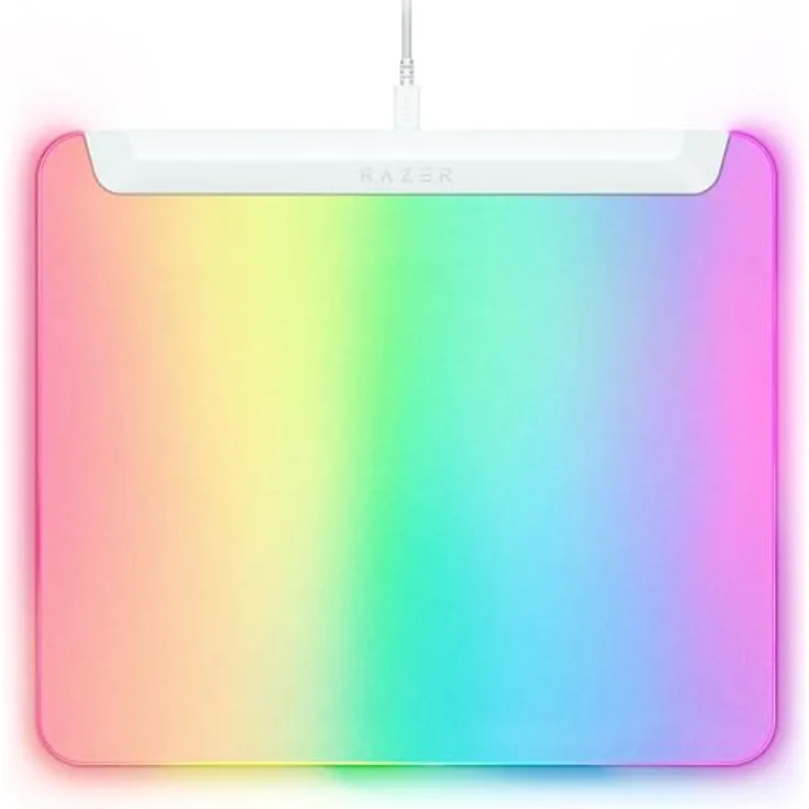 Razer Firefly V2 Pro, Mausmatte mit 15 individuell anpassbaren RGB-Beleuchtungszonen, Weiss