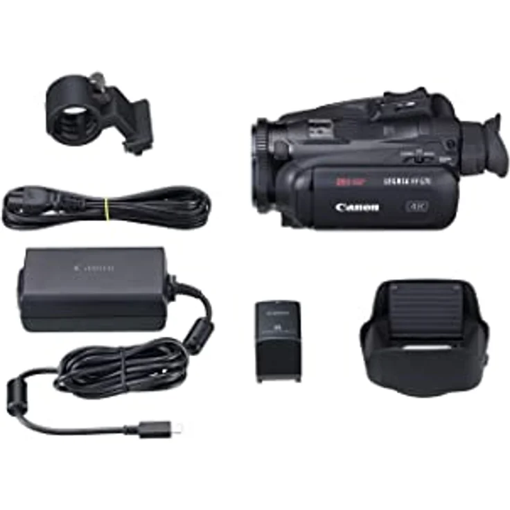 Canon LEGRIA HF G70, 4K Handkamerarekorder mit 21,14 MP, 20-fach optischem Zoom und Bildstabilisierung, schwarz – Bild 3