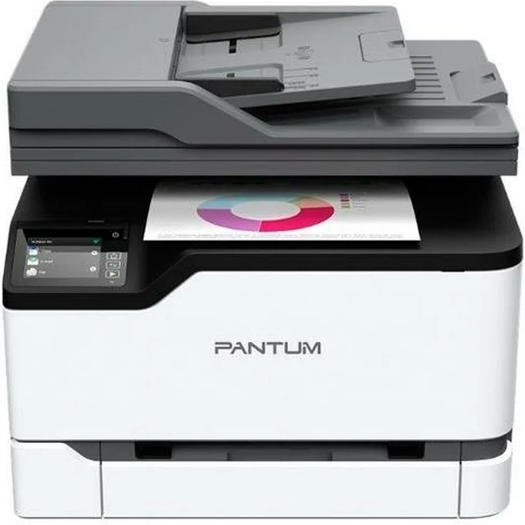 Pantum CM2200FDW, Multifunktions-Farblaserdrucker in Weiß, 4800 x 600 DPI, Duplex, 24 S./Min.