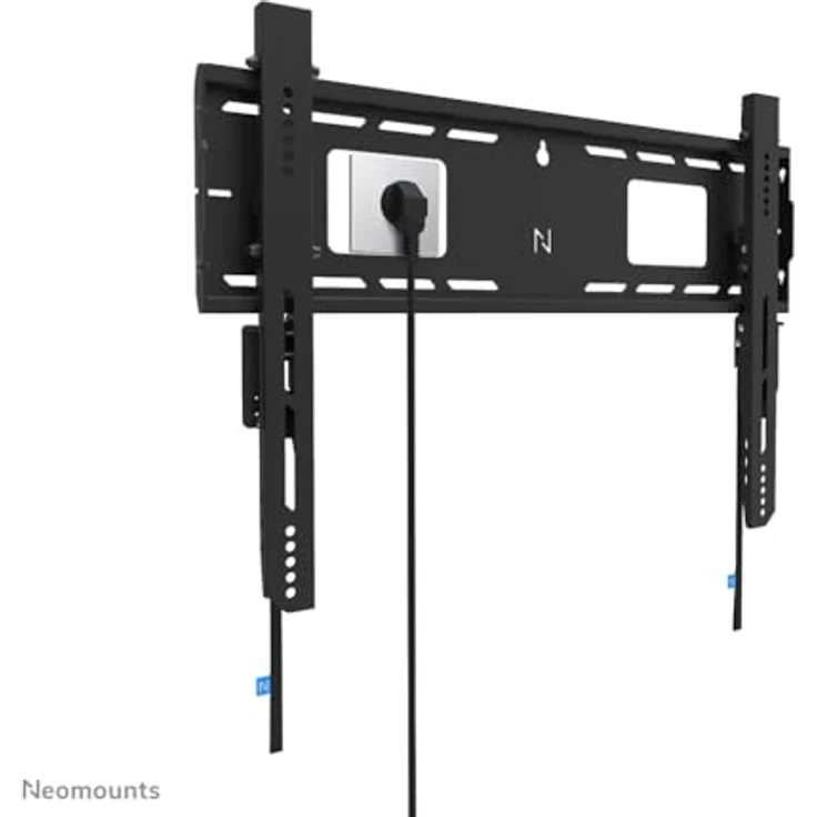 Neomounts Schwerlast-TV-Wandhalterung LEVEL-750 (XL, 125 kg, VESA 600x400), Schwarz – Bild 2
