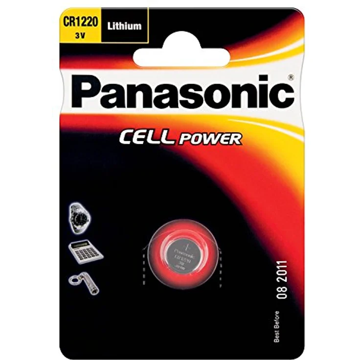 Panasonic Knopfzelle Lithium CR1220 (3 Volt) – Bild 2