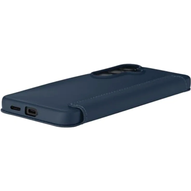Hama Handyhülle für Samsung Galaxy S25 (Klapphülle, Etui mit 2 Kartenfächern, stoßfest, Kratzfest, eleganter Rundumschutz, weich, Slim, softe Oberfläche) blau – Bild 4