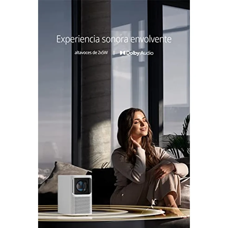 Emotn N1 Projektor Netflix Offiziell Lizenziertes Natives 1080p Full HD 500 Lumens,Beamer Portable Mit Autofokus, Automatische Trapezkorrektur, 120-Zoll-Bild, Dolby Audio, 5G Wi-Fi und Bluetooth 5.0 – Bild 4