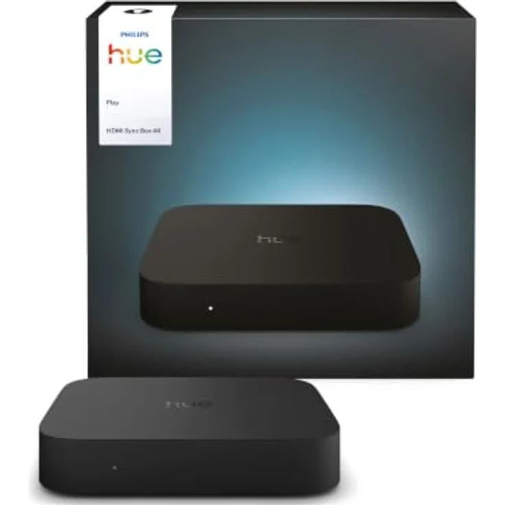 Philips Hue Play HDMI Sync Box 4K, Streaming-Client mit 4K-Auflösung und einfacher App-Synchronisation – Bild 1