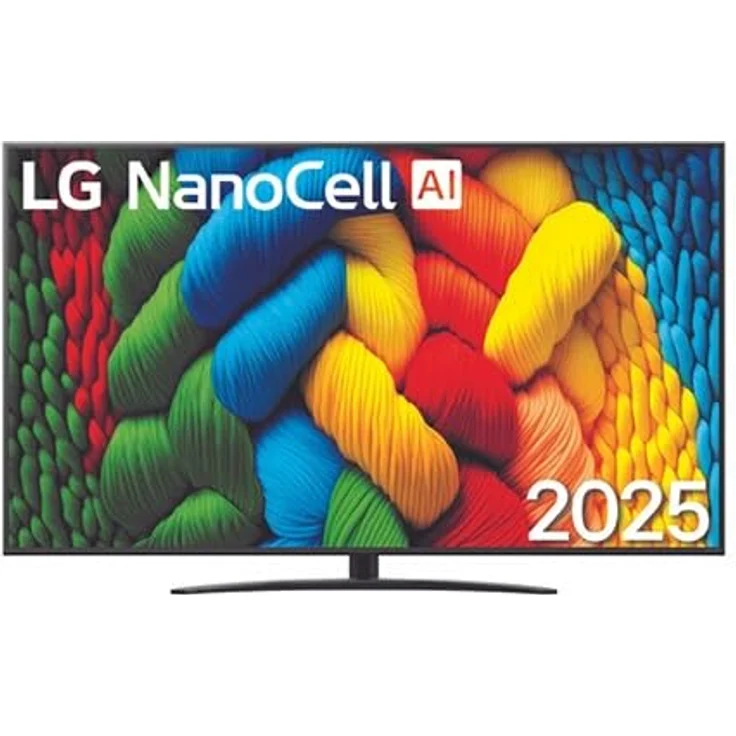 LG 86NANO81A6A, 86 Zoll 4K NanoCell Smart TV mit AI, WebOS 25, Dolby Digital Plus, Alexa/Google Assistant, Schwarz – Bild 1