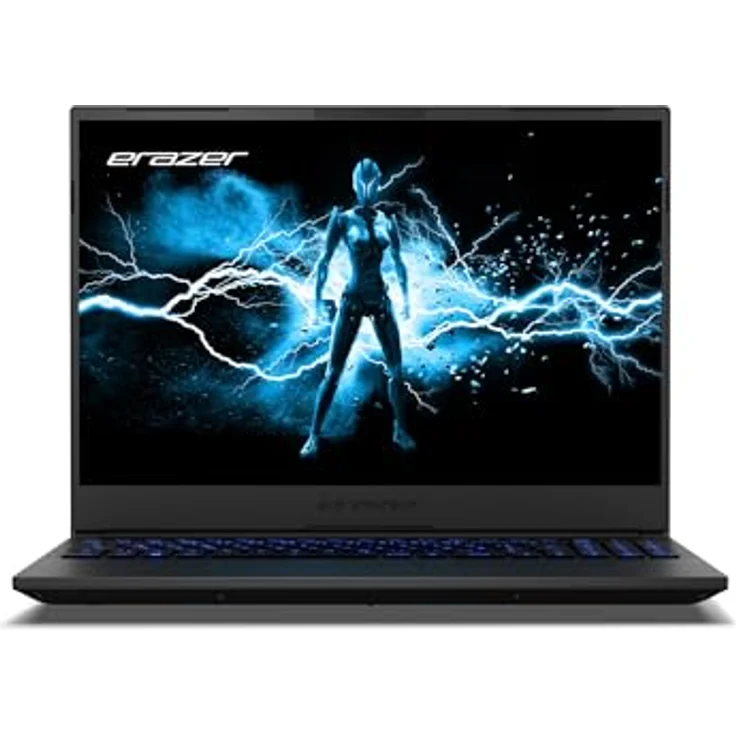 ERAZER Major X20 40,6 cm (16" Zoll 240Hz 100% sRGB) QHD+ Gaming Laptop (Intel Core i9-14900HX, 32GB DDR5 RAM, 2TB PCIe SSD, GeForce RTX 4070 8GB GDDR6, Win 11 Home) – Bild 1