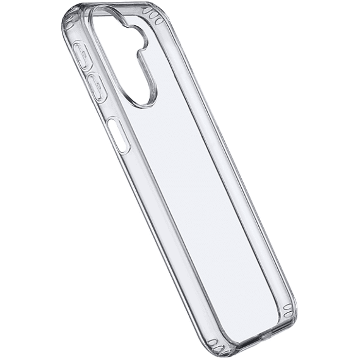 CELLULAR LINE Clear Strong Backcover, Samsung Galaxy A26, transparente Schutzhülle mit Gummirändern für optimalen Stoßschutz