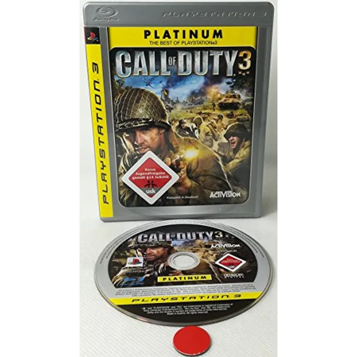 Activision Call of Duty 3 [Platinum], PS3-Spiel für die Altersgruppe USK 18