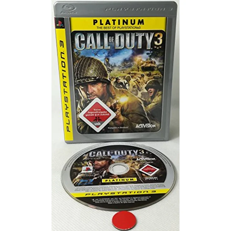 Activision Call of Duty 3 [Platinum], PS3-Spiel für die Altersgruppe USK 18