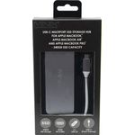 Minix NEO-S2GR USB-C-Multiport-Adapter mit Solid State Drive (SSD) 240 GB im Lieferumfang enthalten (240 GB), Externe SSD