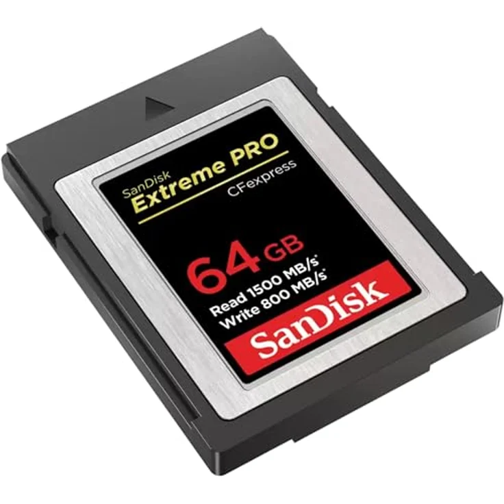 SanDisk Extreme PRO CFexpress-Karte Typ B, 64 GB, bis zu 1.700 MB-Sek., für RAW 4K video – Bild 2