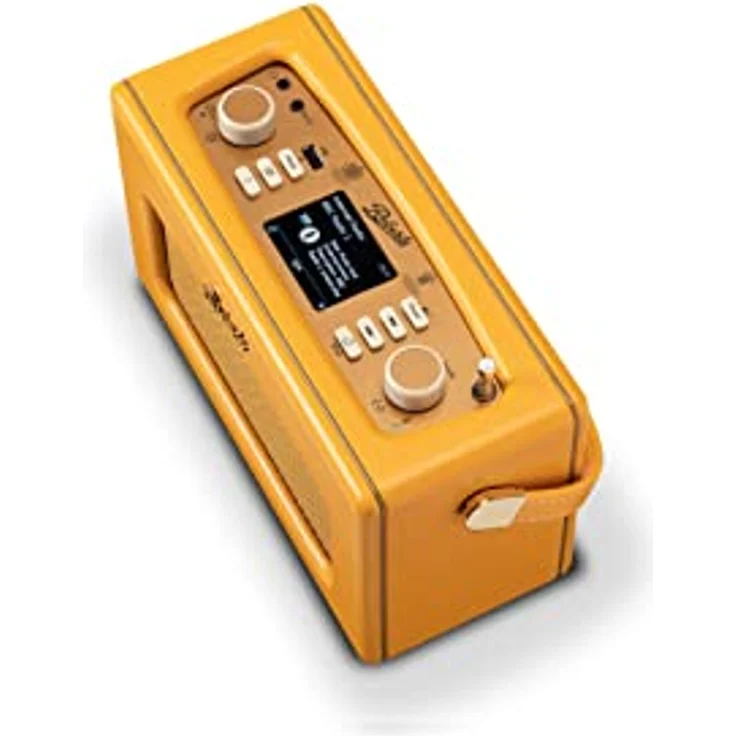 Roberts Revival iStream 3L Dab+/FM/Bluetooth/WLAN, tragbares Radio, Sonnengelb – Bild 2