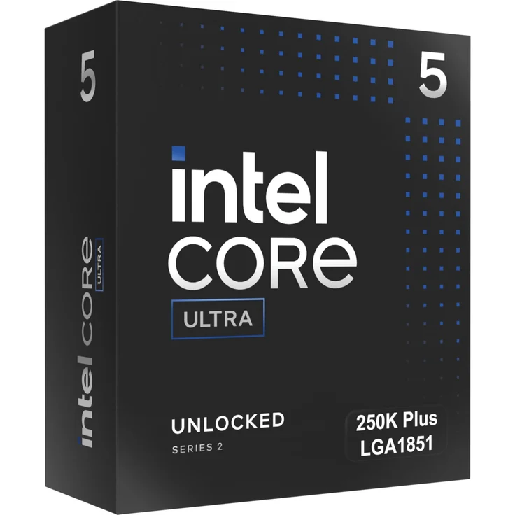 Intel Core Ultra 5 250K Plus, Prozessor mit Intel AI Boost, PCIe Gen 5.0, DDR5 und Multi-Core-Architektur