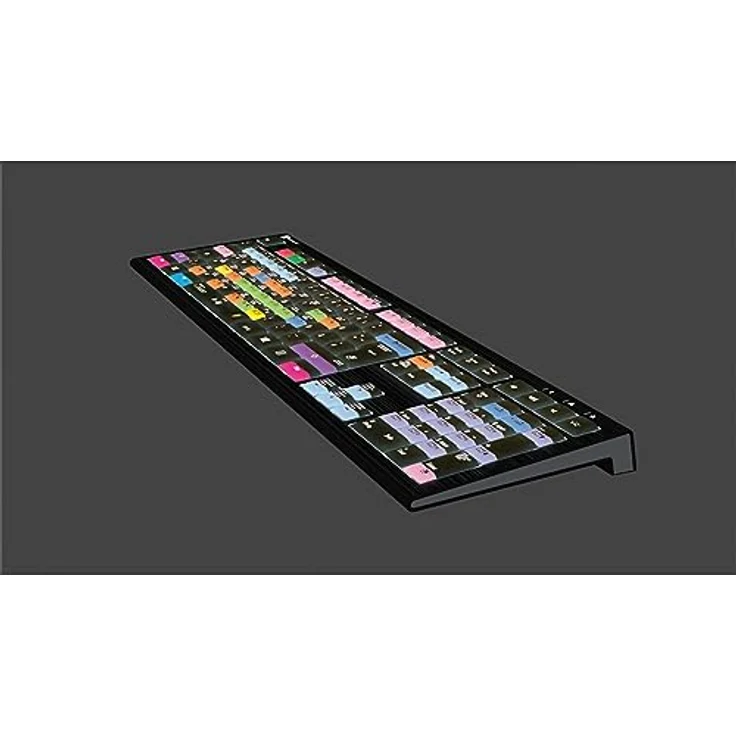 Logickeyboard FL Studio Astra 2 DE (PC) (DE, Kabelgebunden), Tastatur, Schwarz – Bild 3