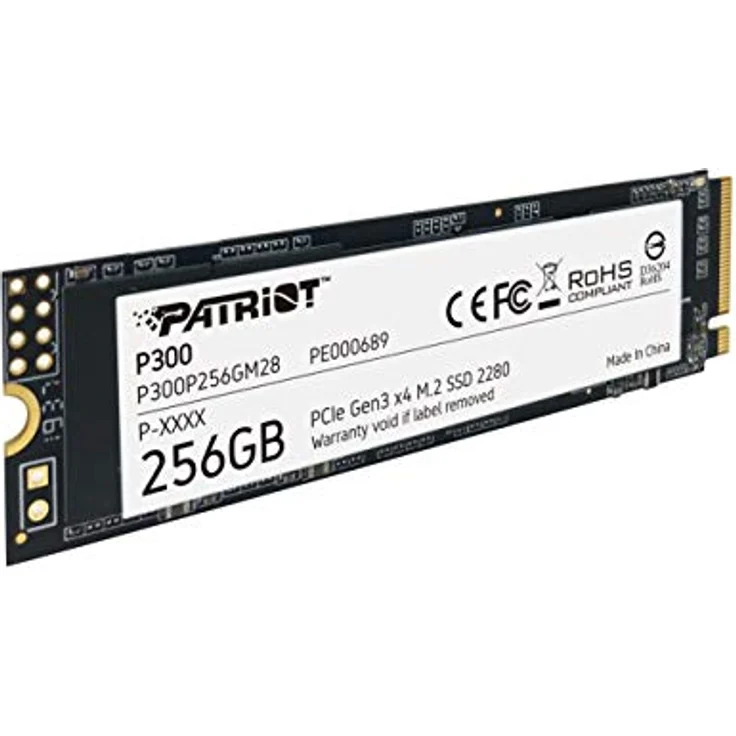 Patriot P300 - Solid-State-Disk - 256 GB - intern - M.2 2280 - PCI Express 3.0 x4 (NVMe) (P300P256GM28) – Bild 3