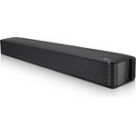 LG SQM1 2.0 Soundbar (40 Watt) Bluetooth, Optisch [2024], Schwarz - Kompaktes Design mit Dolby Digital Sound und Bluetooth-Funktion