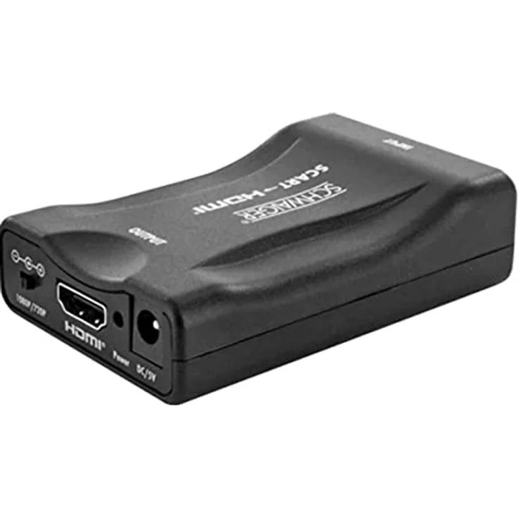 Schwaiger HDMSCA01533 Anschlusskonverter, HDMI-Adapter mit PLUG & PLAY Installation, Schwarz – Bild 2