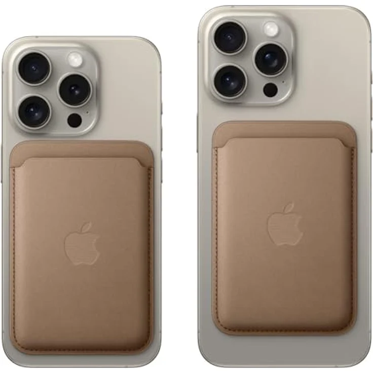 Apple iPhone Feingewebe Wallet mit MagSafe – Schwarz ​​​​​​​ – Bild 5