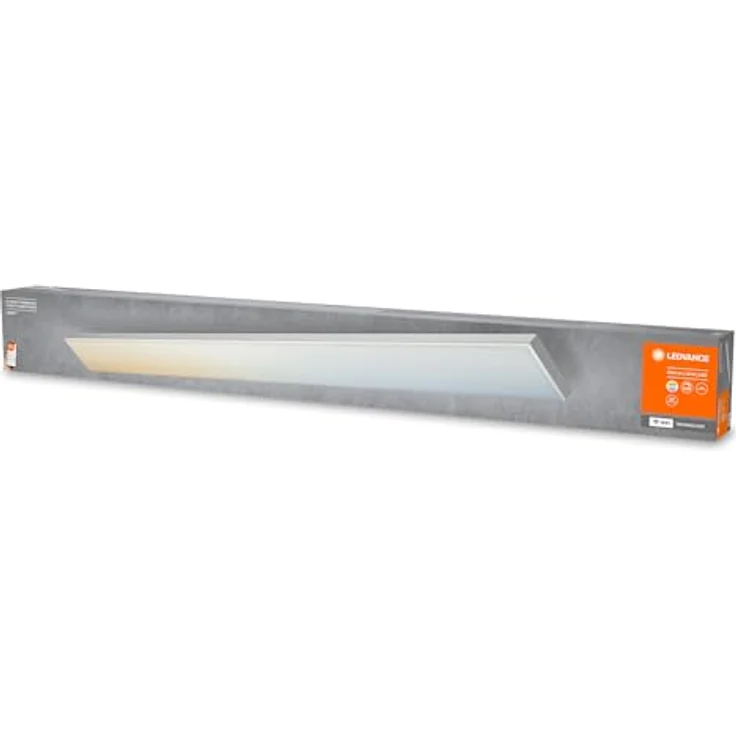 LEDVANCE SMART+ WIFI PLANON FRAMELESS Smarte LED Deckenleuchte, Panel für Innen mit WiFi Technologie, Lichtfarbe änderbar (3000K-6500K), 1200mm x 100mm, Kompatibel mit Google und Alexa Voice Control – Bild 9