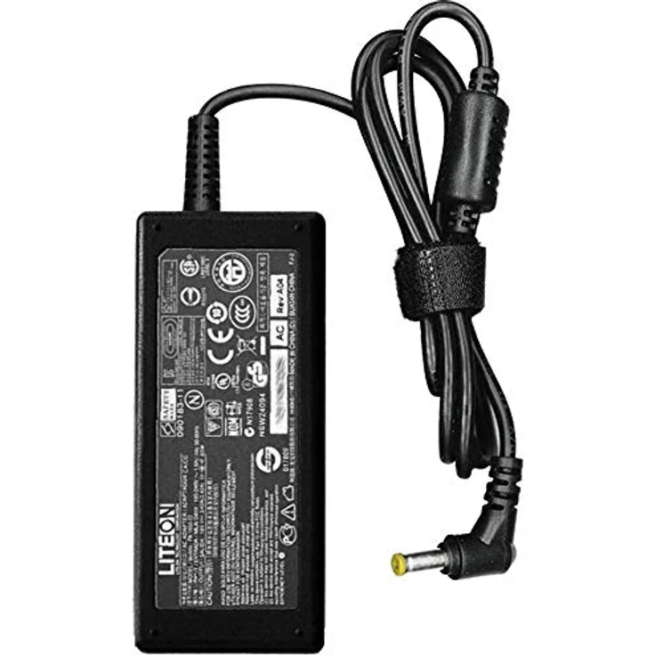 Acer 65 Watt Netzteil, gelb, für Aspire E1 – Bild 1