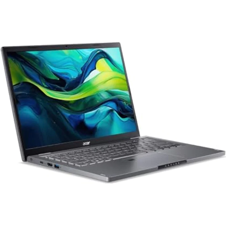 Acer Aspire 14 A14-51M-51PY, 14" Notebook mit Intel Core i5-120U, 8 GB RAM, 512 GB SSD, Grau – Bild 3