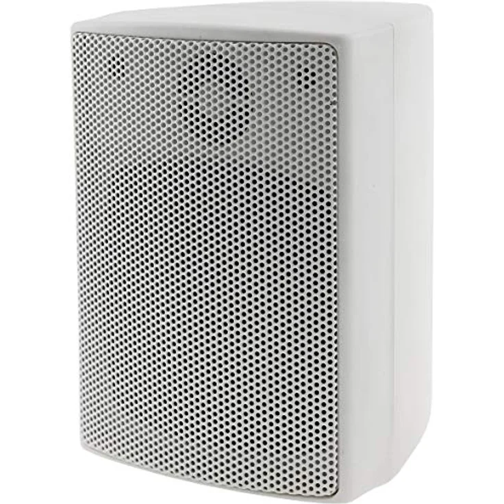 ChiliTec 2-Wege Lautsprecher Weiß, Wand-Lautsprecher für HiFi Stereoanlage, 60 Watt, 8 Ohm, Paar – Bild 2