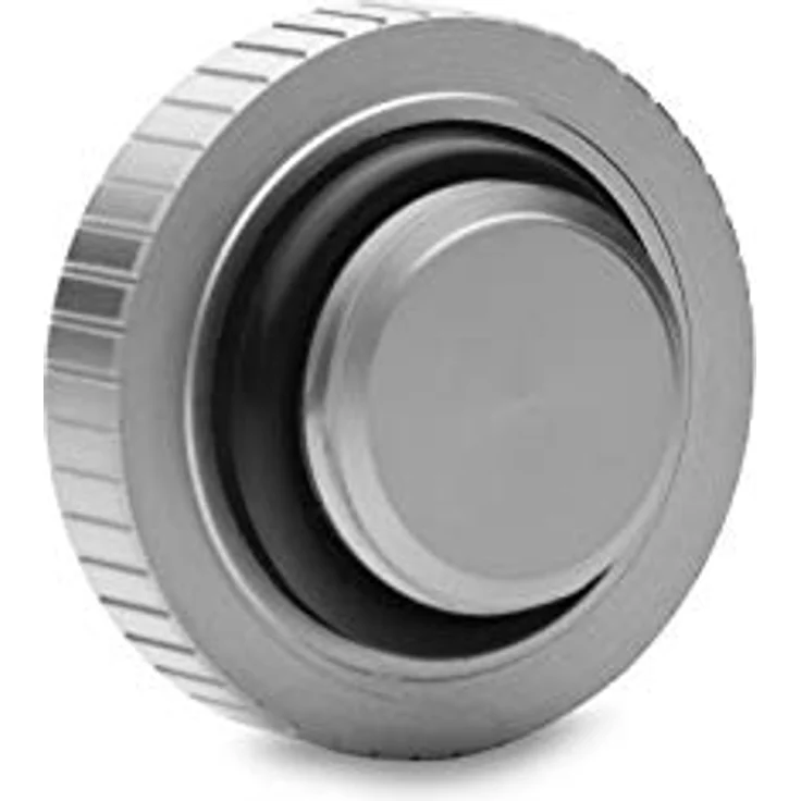 EK EK-Quantum Torque Satin Titanium G1/4 Wasserkühlungsstecker mit Abzeichen – Bild 3