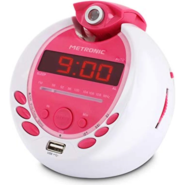 Metronic Miss Angel MP3 Radio Radio-Radiowecker USB-Anschluss – Bild 4