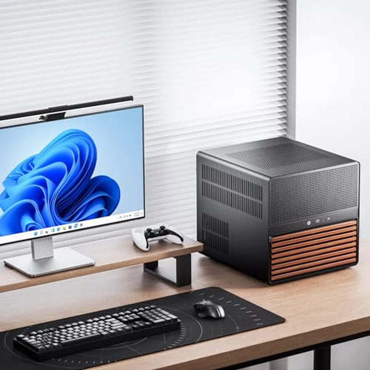 Jonsbo N5 NAS-Gehäuse, E-ATX - schwarz, für bis zu zwölf 3,5-Zoll-HDDs und vier 2,5-Zoll-SSDs – Bild 3