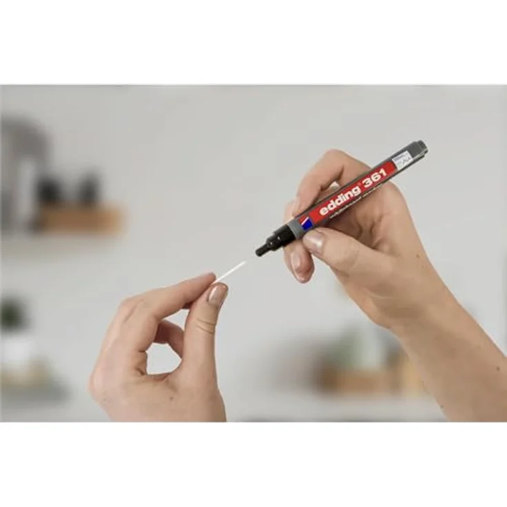 Edding Boardmarker 361, schwarz, Rundspitze, Strichbreite 1mm – Bild 6