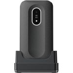 Doro Leva L20 Seniorenhandy, großes Display im Querformat – leistungsstarker HD-Sound – Kamera – Unterstützungstaste mit GPS-Ortung – Basic-Telefon ohne Internet (Schwarz & Weiß)