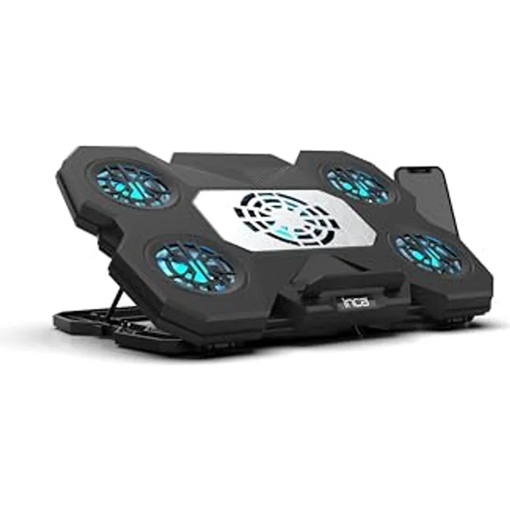 INCA INC-614GMS Gaming Notebook Laptop Kühler mit Telefonhalter – Bild 2