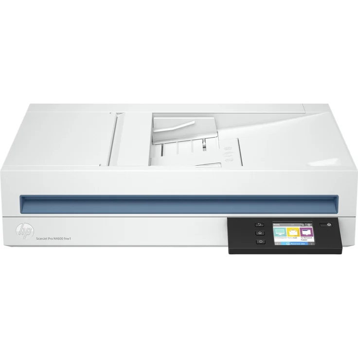 HP ScanJet Pro N4600 fnw1, Dokumentenscanner mit USB, WLAN und Ethernet, beidseitiges Scannen, für bis zu 6.000 Seiten täglich