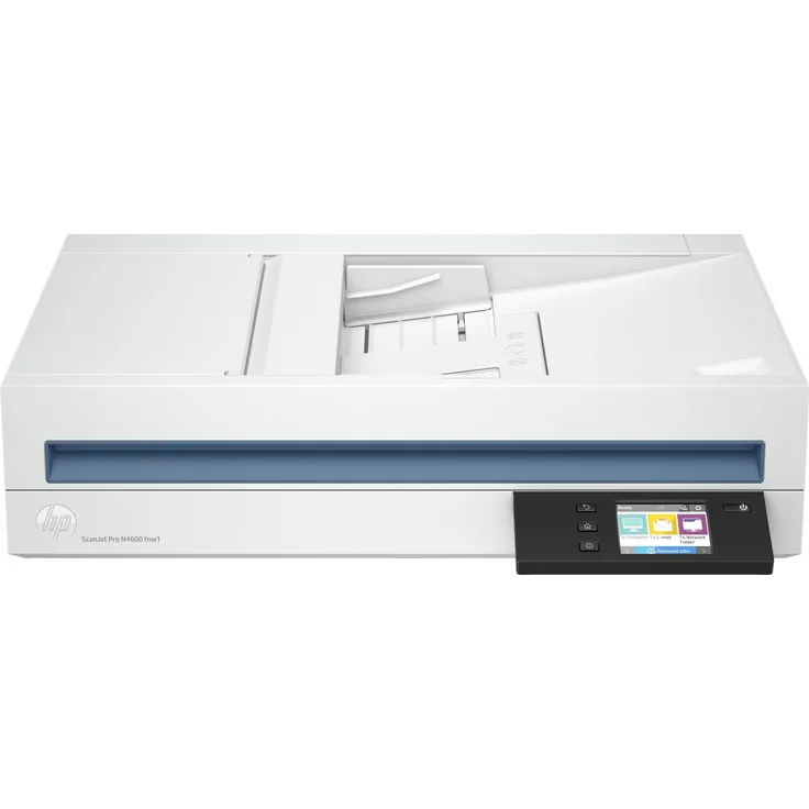 HP ScanJet Pro N4600 fnw1, Dokumentenscanner mit USB, WLAN und Ethernet, beidseitiges Scannen, für bis zu 6.000 Seiten täglich