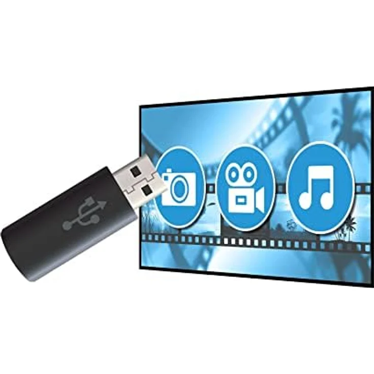Megasat HD 644 T2 DVB-T/T2, HDMI, EPG, schwarz – Bild 4