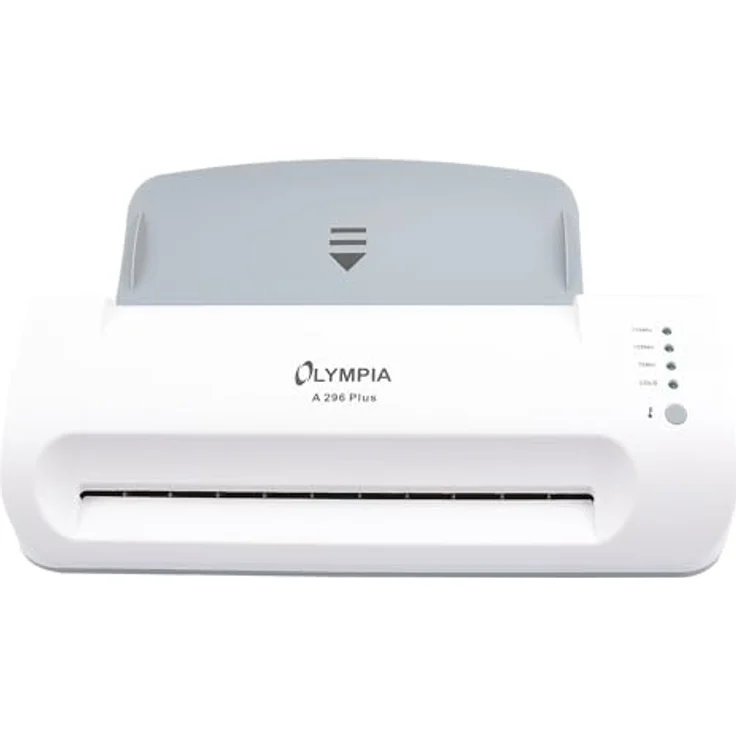 Olympia A 296 Plus Laminiermaschine Backloader (80-175 Micron, Bis DIN A4, Visitenkarten, Laminierer mit Folien, Laminiergerät Set für Büro, Laminator zum Heiß- und Kaltlaminieren) – Bild 2